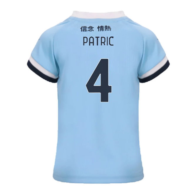 2024-2025 Lazio Home Infant Mini Kit (Patric 4)-SoccerKits Hub | Buy Soccer Jerseys Online
