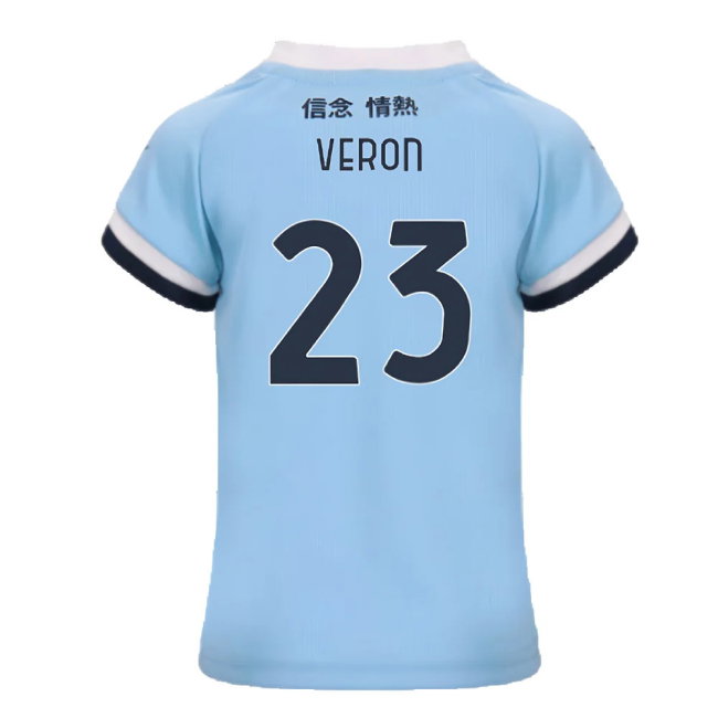 2024-2025 Lazio Home Infant Mini Kit (Veron 23)-SoccerKits Hub | Buy Soccer Jerseys Online