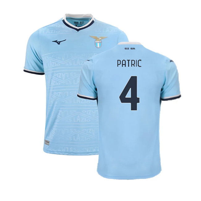2024-2025 Lazio Home Shirt (Patric 4)-SoccerKits Hub | Buy Soccer Jerseys Online