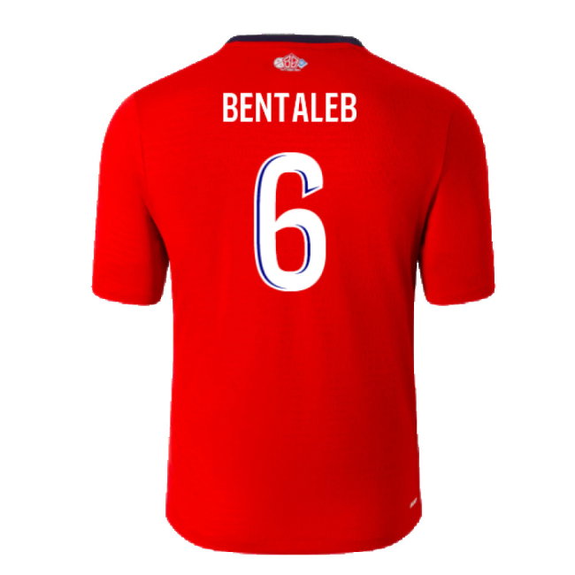 2024-2025 Lille LOSC Home Shirt (Bentaleb 6)-SoccerKits Hub | Buy Soccer Jerseys Online