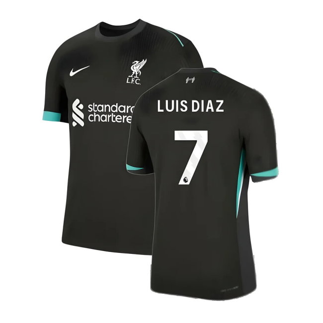 2024-2025 Liverpool Dri-Fit ADV Authentic Away Shirt (Luis Diaz 7)-SoccerKits Hub | Buy Soccer Jerseys Online