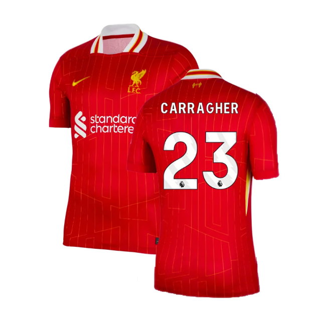2024-2025 Liverpool Home Shirt (Carragher 23)-SoccerKits Hub | Buy Soccer Jerseys Online