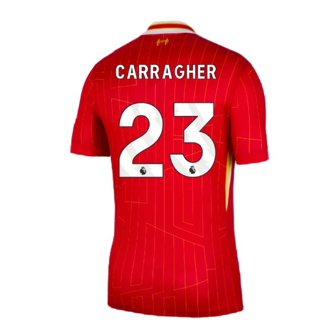 2024-2025 Liverpool Home Shirt (Carragher 23)-SoccerKits Hub | Buy Soccer Jerseys Online