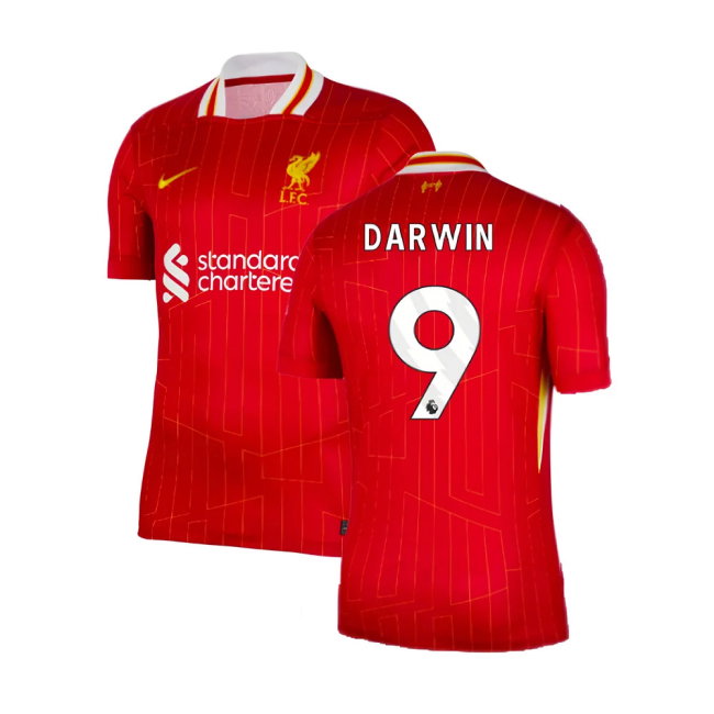 2024-2025 Liverpool Home Shirt (Darwin 9)-SoccerKits Hub | Buy Soccer Jerseys Online