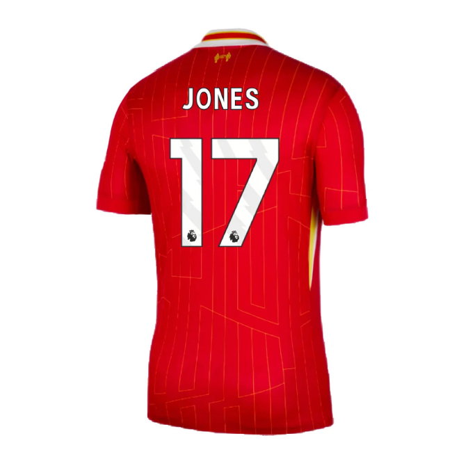 2024-2025 Liverpool Home Shirt (Jones 17)-SoccerKits Hub | Buy Soccer Jerseys Online