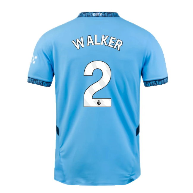 2024-2025 Man City Home Authentic Shirt with packaging (Walker 2)-SoccerKits Hub | Buy Soccer Jerseys Online