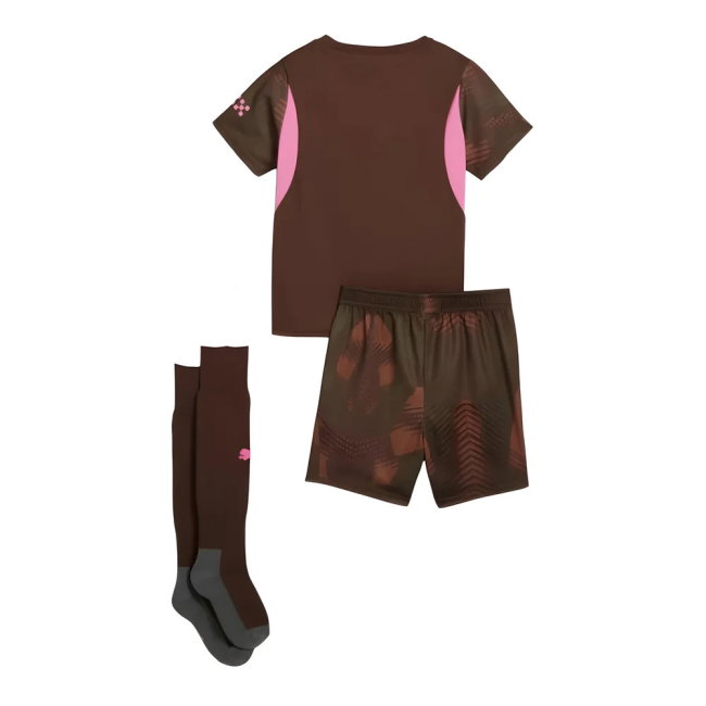 2024-2025 Man City Third Goalkeeper Mini Kit (Ortega Moreno 18)-SoccerKits Hub | Buy Soccer Jerseys Online