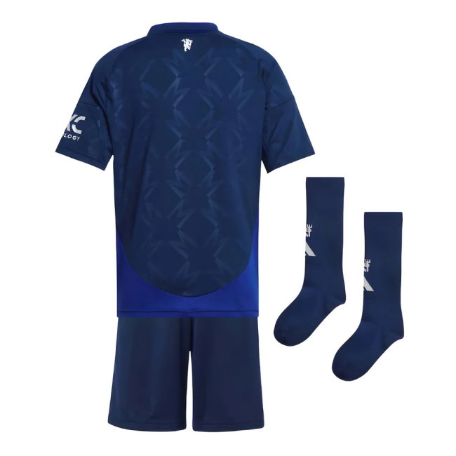 2024-2025 Man Utd Away Mini Kit (Casemiro 18)-SoccerKits Hub | Buy Soccer Jerseys Online