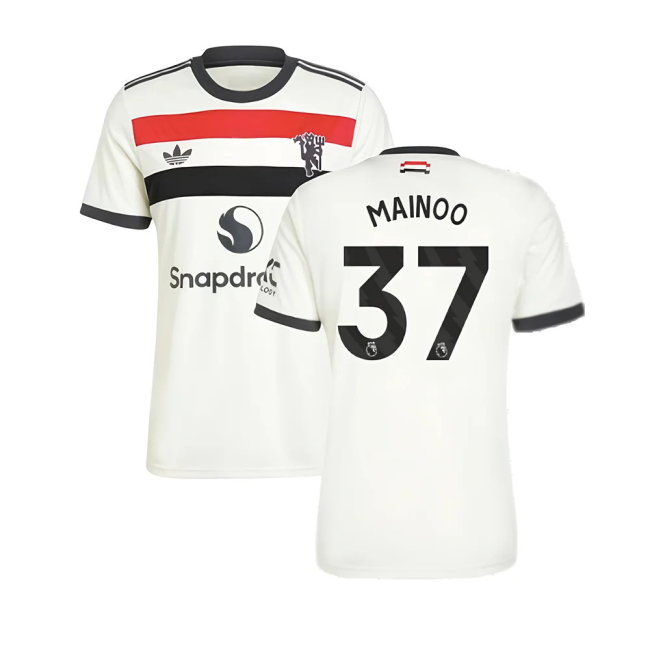 2024-2025 Man Utd Third Shirt (Mainoo 37)-SoccerKits Hub | Buy Soccer Jerseys Online