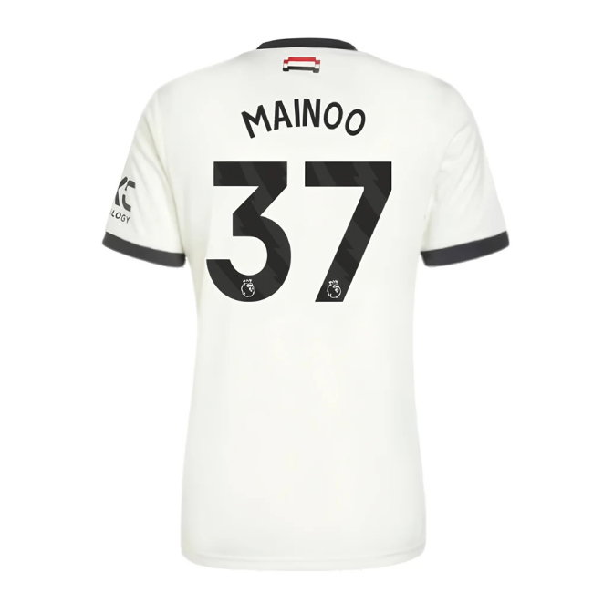2024-2025 Man Utd Third Shirt (Mainoo 37)-SoccerKits Hub | Buy Soccer Jerseys Online