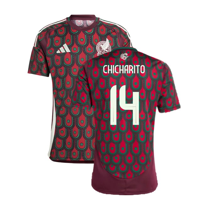 2024-2025 Mexico Home Shirt (CHICHARITO 14)-SoccerKits Hub | Buy Soccer Jerseys Online