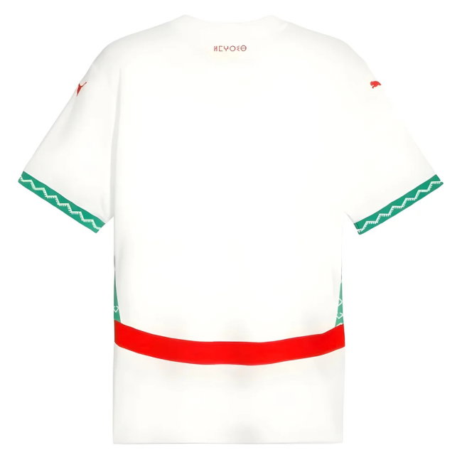 2024-2025 Morocco Away Shirt (Mazraoui 3)-SoccerKits Hub | Buy Soccer Jerseys Online