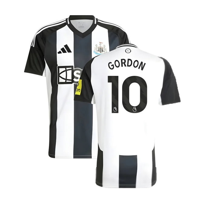 2024-2025 Newcastle Home Shirt (Gordon 10)-SoccerKits Hub | Buy Soccer Jerseys Online