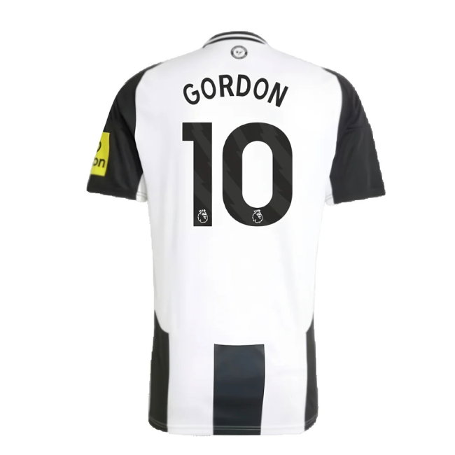 2024-2025 Newcastle Home Shirt (Gordon 10)-SoccerKits Hub | Buy Soccer Jerseys Online