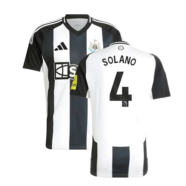2024-2025 Newcastle Home Shirt (Solano 4)-SoccerKits Hub | Buy Soccer Jerseys Online
