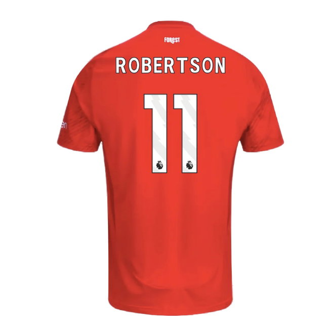 2024-2025 Nottingham Forest Home Shirt (Robertson 11)-SoccerKits Hub | Buy Soccer Jerseys Online