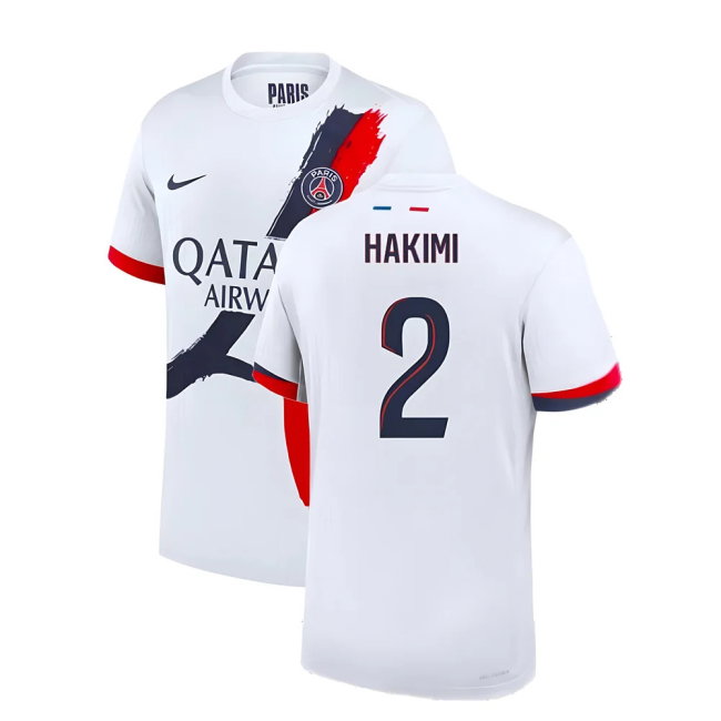 2024-2025 PSG Away Authentic Dri-ADV Shirt (Hakimi 2)-SoccerKits Hub | Buy Soccer Jerseys Online