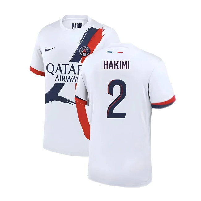 2024-2025 PSG Away Shirt (Hakimi 2)-SoccerKits Hub | Buy Soccer Jerseys Online
