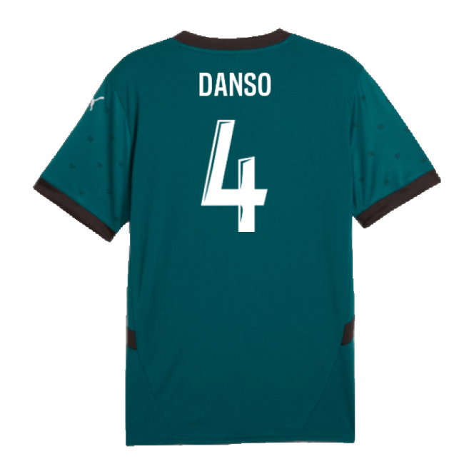 2024-2025 Racing Lens Away Shirt (Danso 4)-SoccerKits Hub | Buy Soccer Jerseys Online