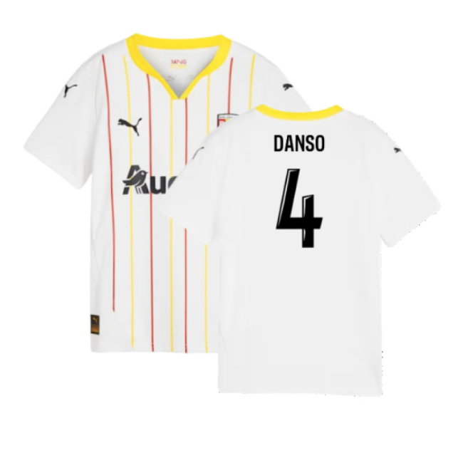 2024-2025 Racing Lens Third Shirt (Kids) (Danso 4)-SoccerKits Hub | Buy Soccer Jerseys Online