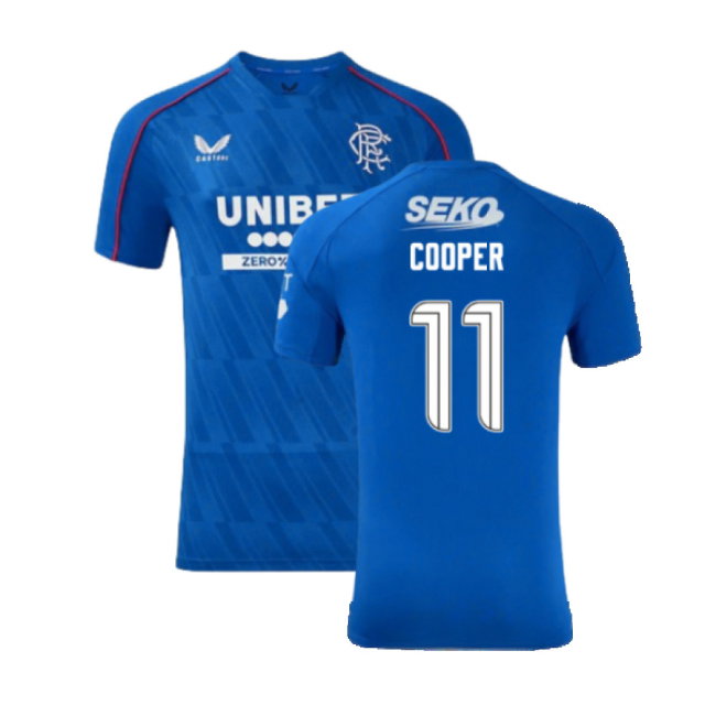 2024-2025 Rangers Authentic Pro Home Shirt (Cooper 11)-SoccerKits Hub | Buy Soccer Jerseys Online
