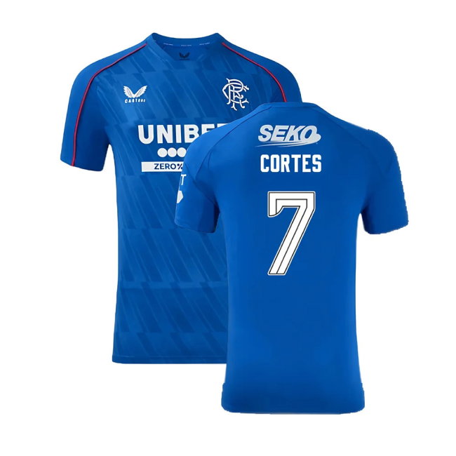 2024-2025 Rangers Authentic Pro Home Shirt (Cortes 7)-SoccerKits Hub | Buy Soccer Jerseys Online