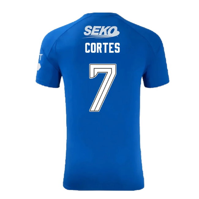 2024-2025 Rangers Authentic Pro Home Shirt (Cortes 7)-SoccerKits Hub | Buy Soccer Jerseys Online
