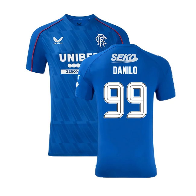2024-2025 Rangers Authentic Pro Home Shirt (Danilo 99)-SoccerKits Hub | Buy Soccer Jerseys Online