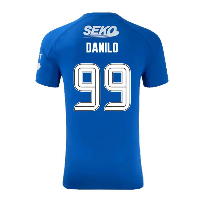 2024-2025 Rangers Authentic Pro Home Shirt (Danilo 99)-SoccerKits Hub | Buy Soccer Jerseys Online
