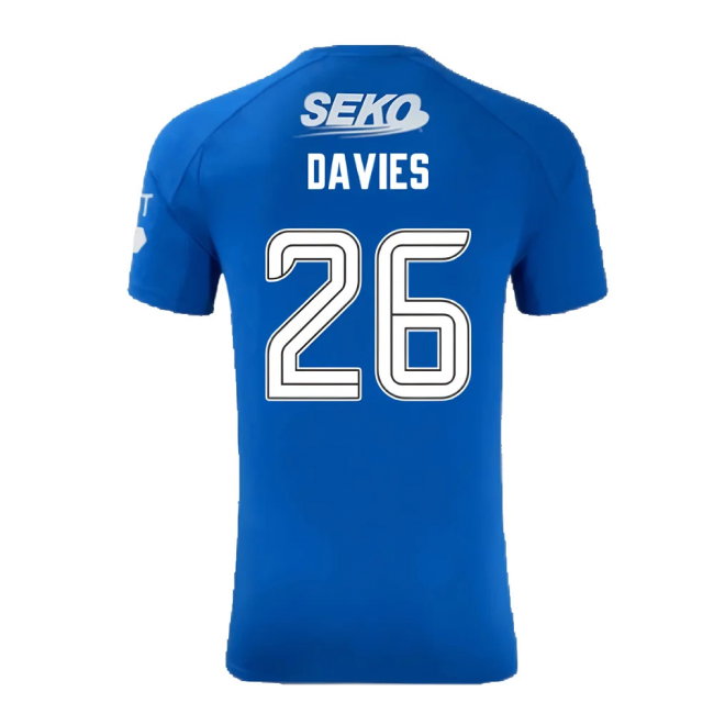 2024-2025 Rangers Authentic Pro Home Shirt (Davies 26)-SoccerKits Hub | Buy Soccer Jerseys Online