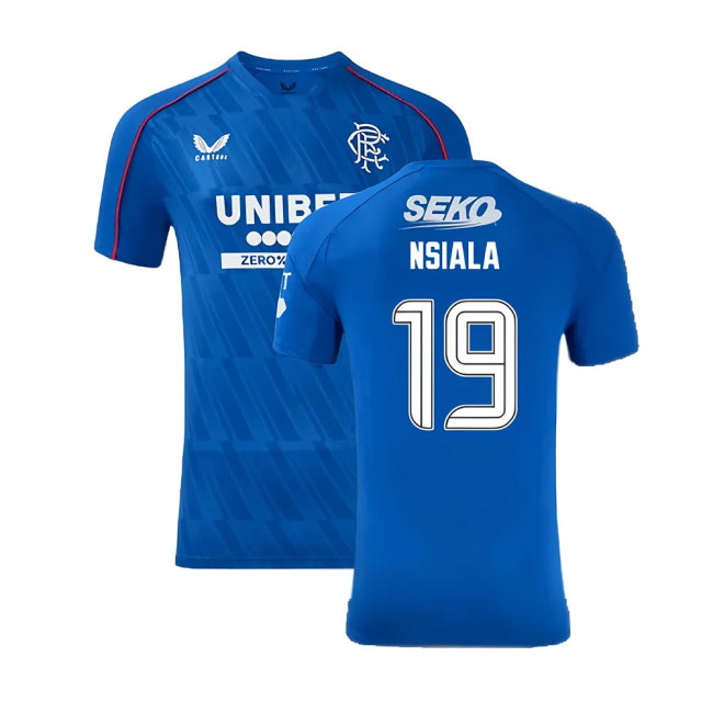 2024-2025 Rangers Authentic Pro Home Shirt (Nsiala 19)-SoccerKits Hub | Buy Soccer Jerseys Online