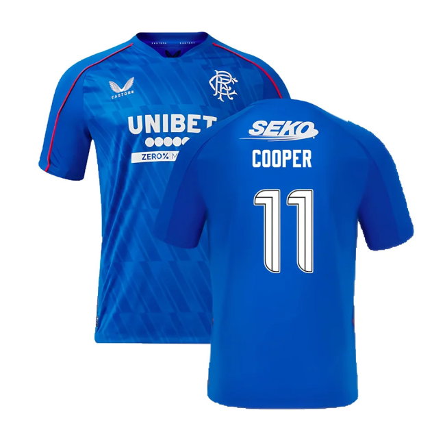 2024-2025 Rangers Home Shirt (Cooper 11)-SoccerKits Hub | Buy Soccer Jerseys Online