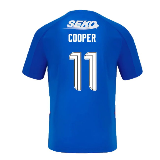 2024-2025 Rangers Home Shirt (Cooper 11)-SoccerKits Hub | Buy Soccer Jerseys Online