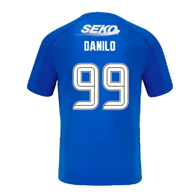 2024-2025 Rangers Home Shirt (Danilo 99)-SoccerKits Hub | Buy Soccer Jerseys Online
