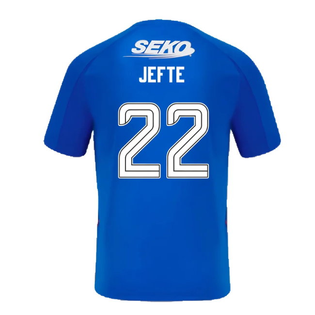 2024-2025 Rangers Home Shirt (Jefte 22)-SoccerKits Hub | Buy Soccer Jerseys Online