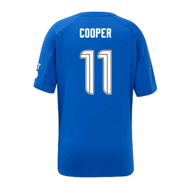 2024-2025 Rangers Home Shirt (Kids) (Cooper 11)-SoccerKits Hub | Buy Soccer Jerseys Online
