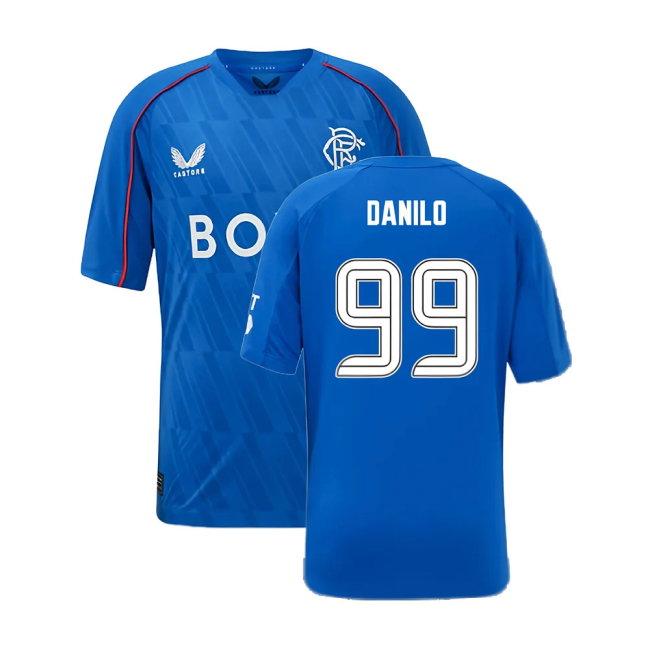 2024-2025 Rangers Home Shirt (Kids) (Danilo 99)-SoccerKits Hub | Buy Soccer Jerseys Online