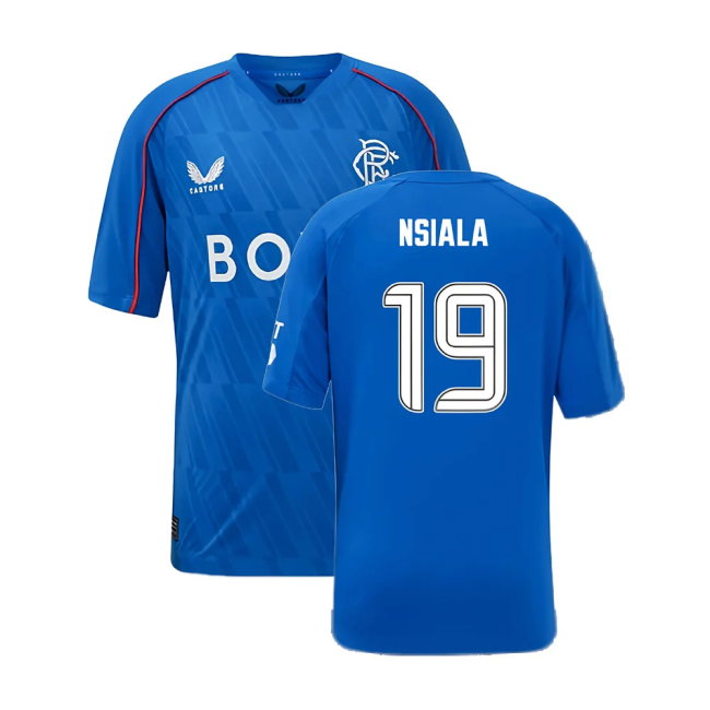 2024-2025 Rangers Home Shirt (Kids) (Nsiala 19)-SoccerKits Hub | Buy Soccer Jerseys Online