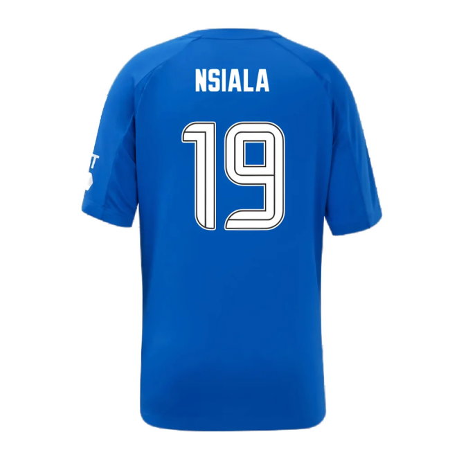 2024-2025 Rangers Home Shirt (Kids) (Nsiala 19)-SoccerKits Hub | Buy Soccer Jerseys Online