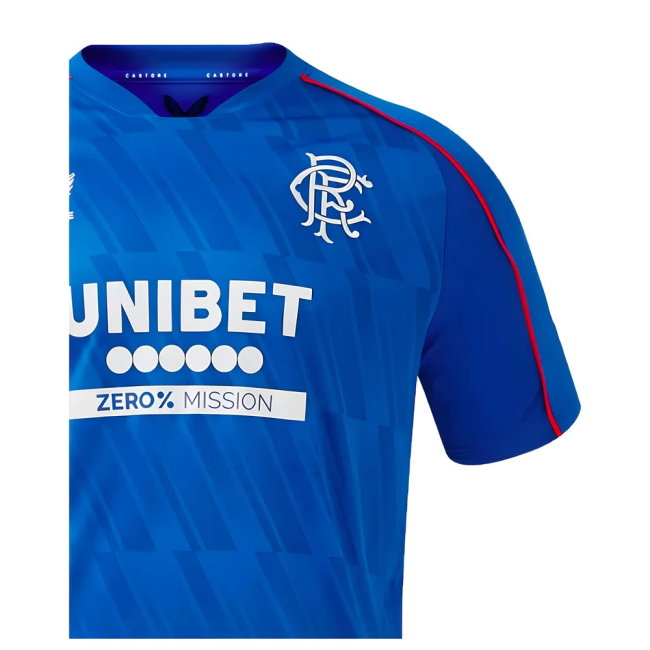 2024-2025 Rangers Home Shirt (Rice 49)-SoccerKits Hub | Buy Soccer Jerseys Online