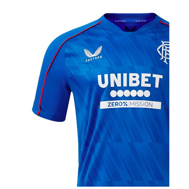 2024-2025 Rangers Home Shirt (Rice 49)-SoccerKits Hub | Buy Soccer Jerseys Online