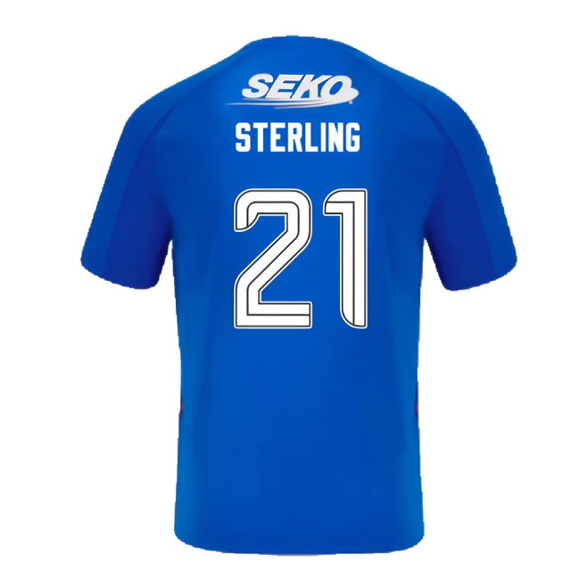 2024-2025 Rangers Home Shirt (Sterling 21)-SoccerKits Hub | Buy Soccer Jerseys Online