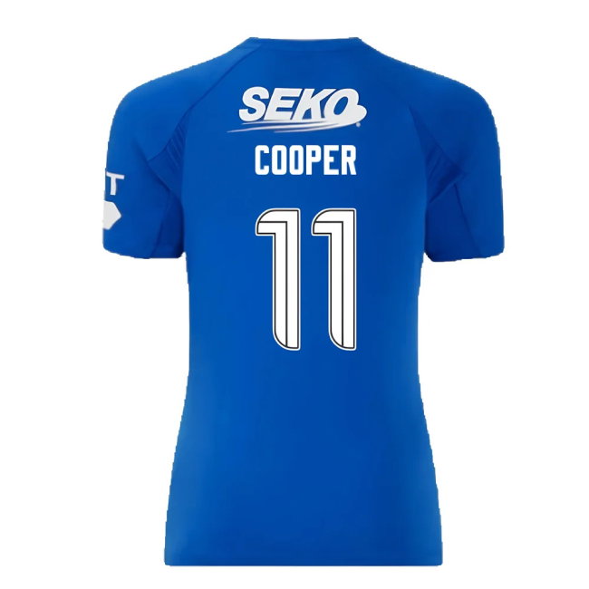 2024-2025 Rangers Home Shirt (Womens) (Cooper 11)-SoccerKits Hub | Buy Soccer Jerseys Online