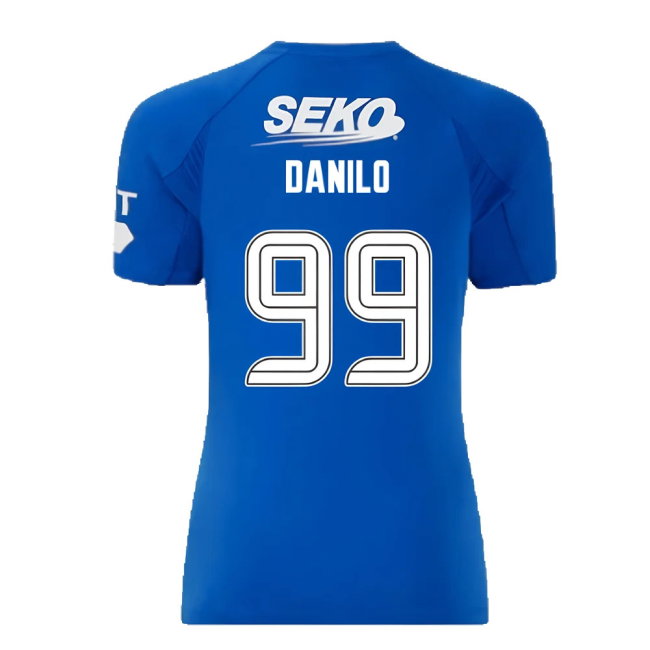 2024-2025 Rangers Home Shirt (Womens) (Danilo 99)-SoccerKits Hub | Buy Soccer Jerseys Online