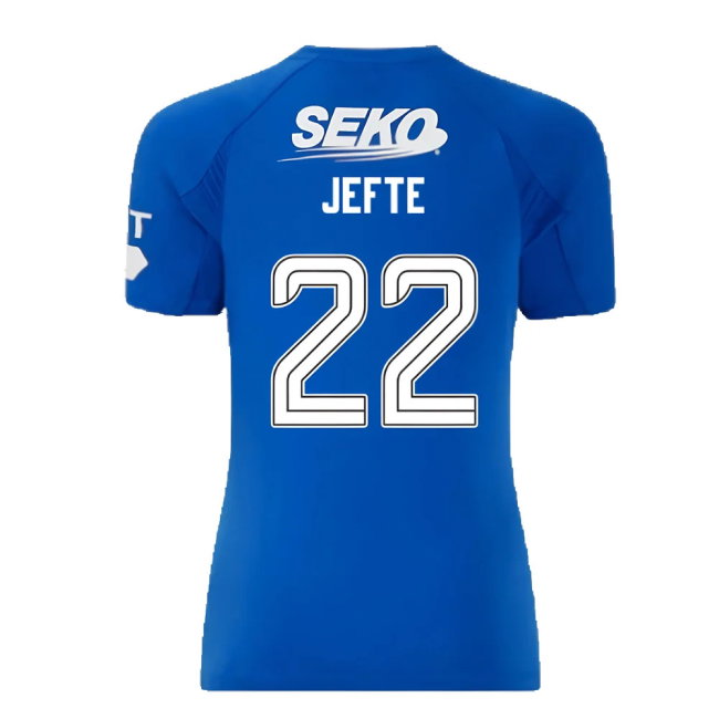 2024-2025 Rangers Home Shirt (Womens) (Jefte 22)-SoccerKits Hub | Buy Soccer Jerseys Online