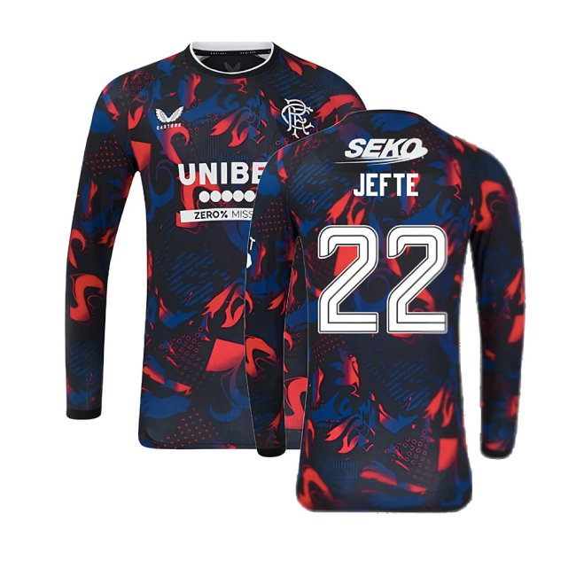 2024-2025 Rangers Long Sleeve Third Shirt (Jefte 22)-SoccerKits Hub | Buy Soccer Jerseys Online