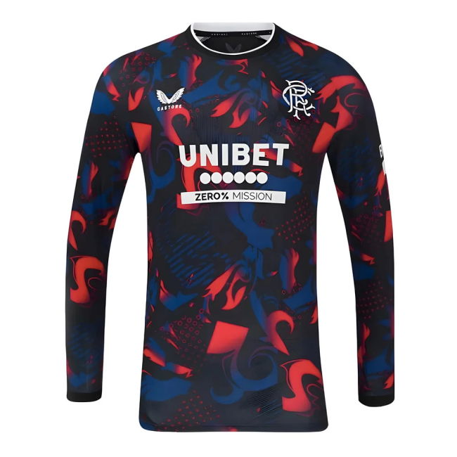 2024-2025 Rangers Long Sleeve Third Shirt (Jefte 22)-SoccerKits Hub | Buy Soccer Jerseys Online