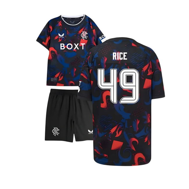 2024-2025 Rangers Third Infant Kit (Rice 49)-SoccerKits Hub | Buy Soccer Jerseys Online