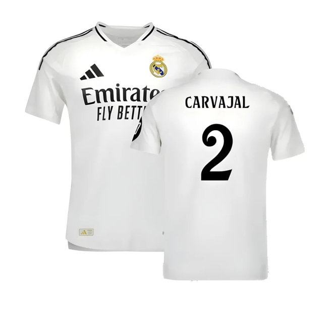 2024-2025 Real Madrid Authentic Home Shirt (Carvajal 2)-SoccerKits Hub | Buy Soccer Jerseys Online
