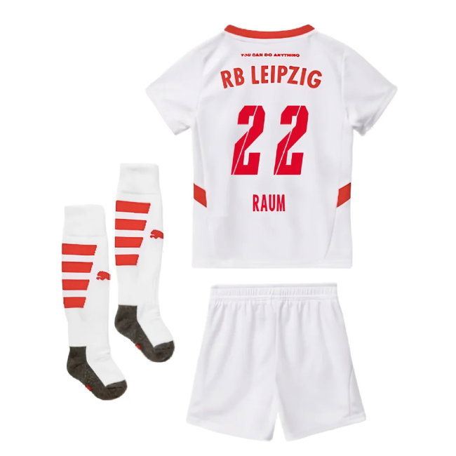2024-2025 Red Bull Leipzig Home Mini Kit (Raum 22)-SoccerKits Hub | Buy Soccer Jerseys Online